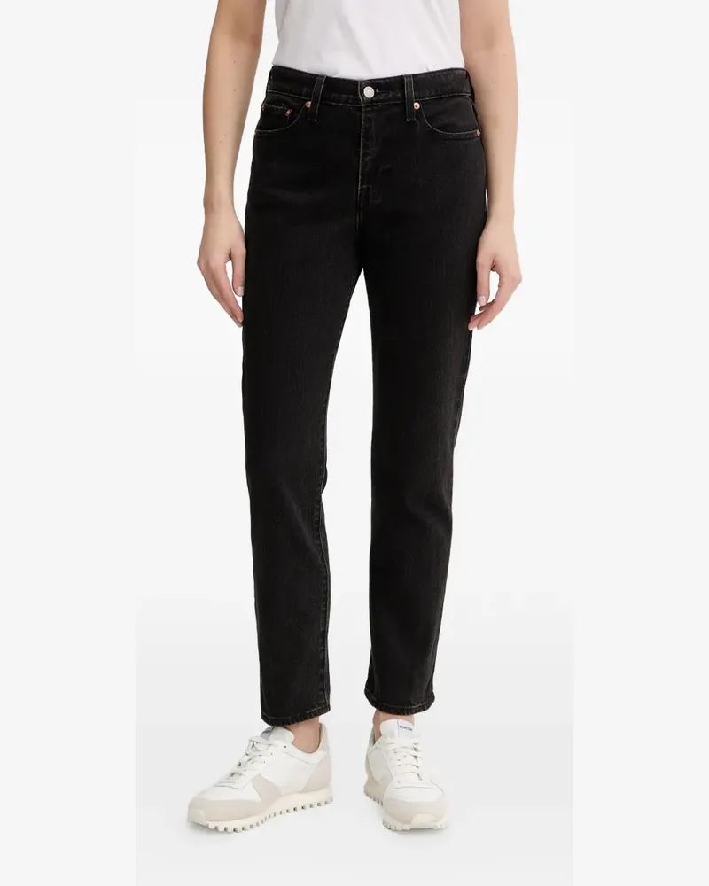 Levi's Wedgie Jeans - Schwarz Schwarz