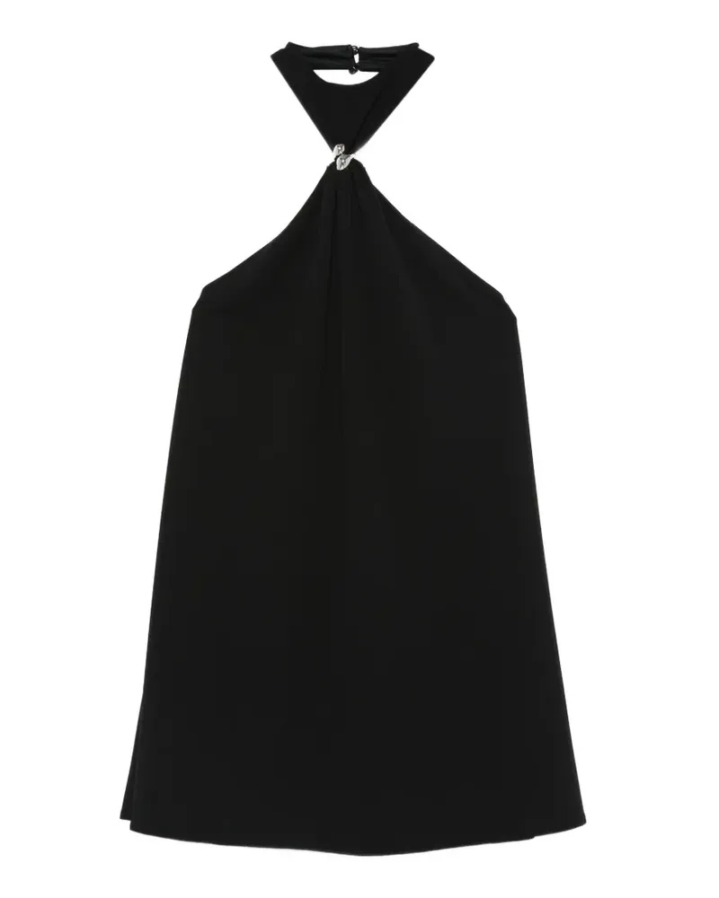 Aniye By halterneck gathered dress - Schwarz Schwarz
