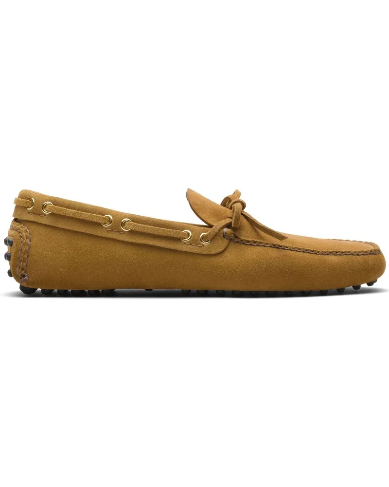 Car Shoe Loafer aus Wildleder - Braun Braun