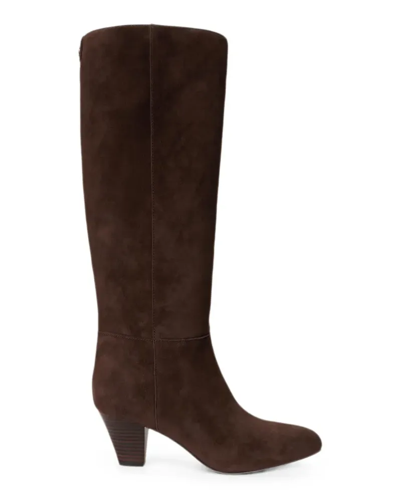 Ralph Lauren Emersyn Stiefel aus Wildleder - Braun Braun
