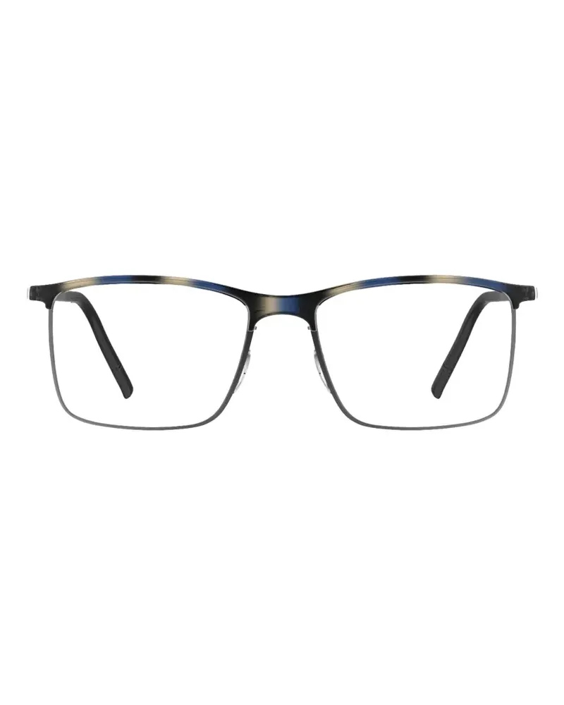 Silhouette Balanced Fusion rectangle-frame glasses - Grau Grau