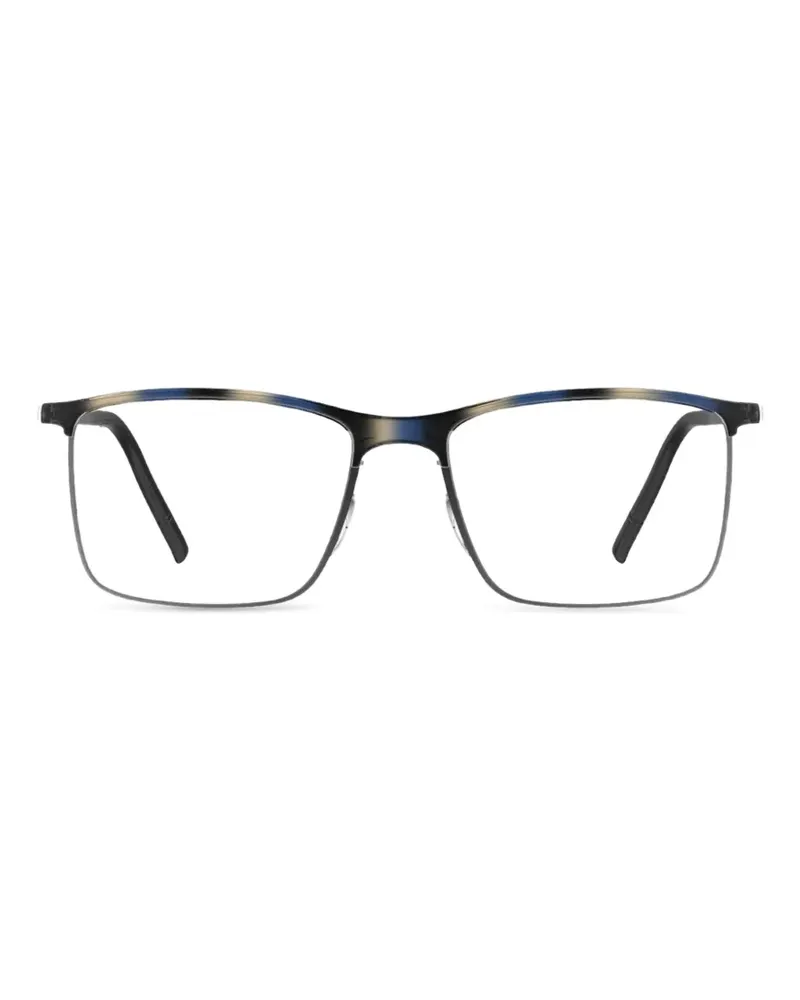 Silhouette Balanced Fusion rectangle-frame glasses - Grau Grau