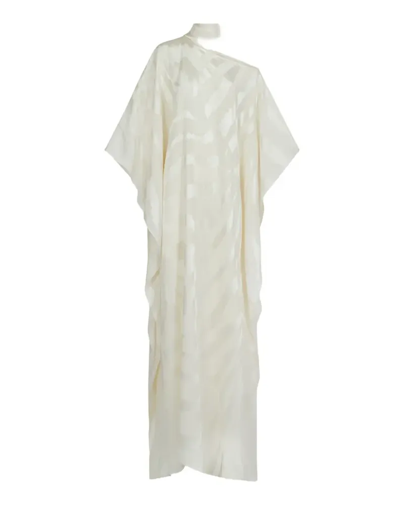Taller Marmo Streep one-shoulder kaftan maxi dress - Nude Nude