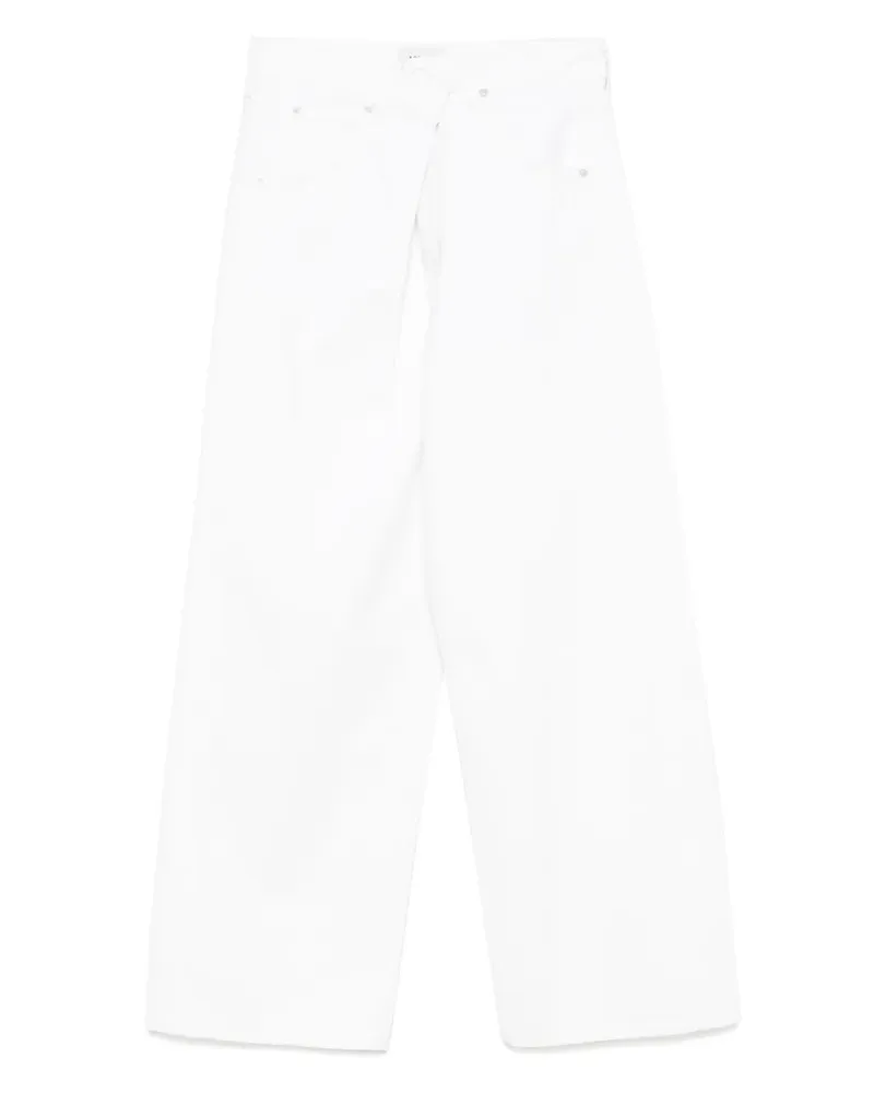 AGOLDE Jeans aus Baumwolle - Weiß Weiß