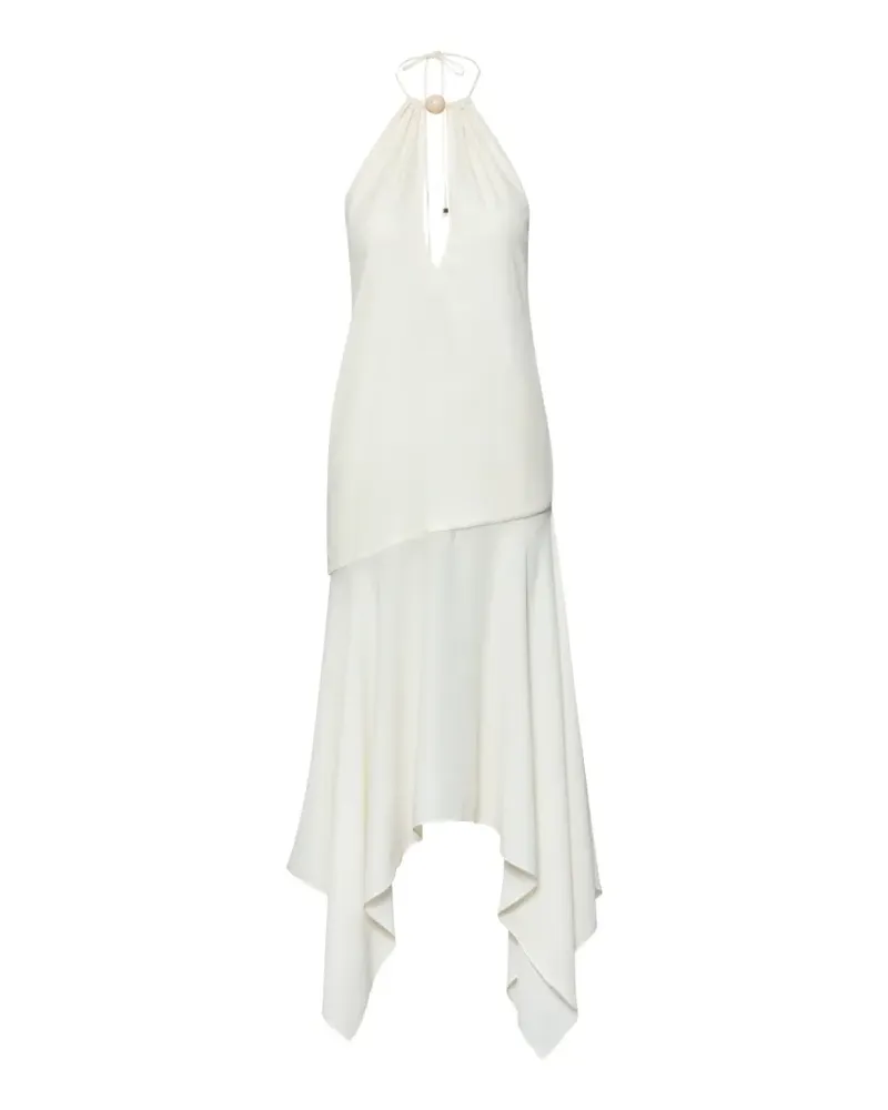 Baobab Collection Rondine Neckholder-Midikleid - Nude Nude