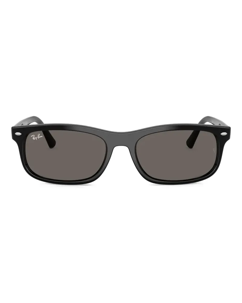 Ray Ban rectangle-frame sunglasses - Schwarz Schwarz