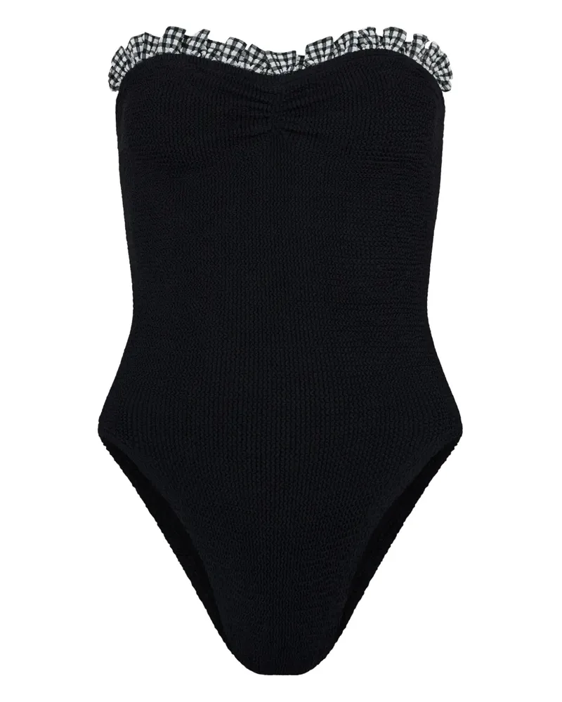 Hunza G G Dolly Badeanzug - Schwarz Schwarz