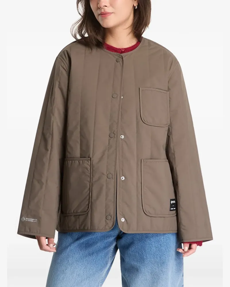 Samsøe & Samsøe Salexi quilted Windstopper jacket - Braun Braun