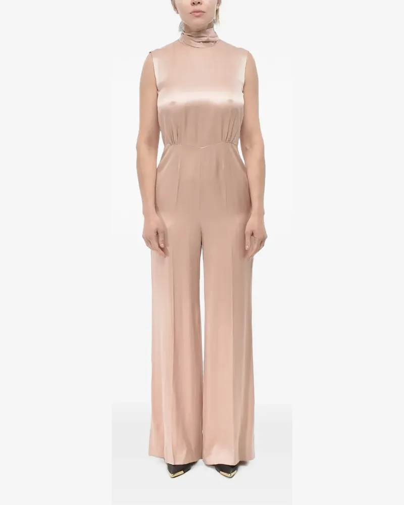 Sa Su Phi tie-neck jumpsuit - Rosa Rosa