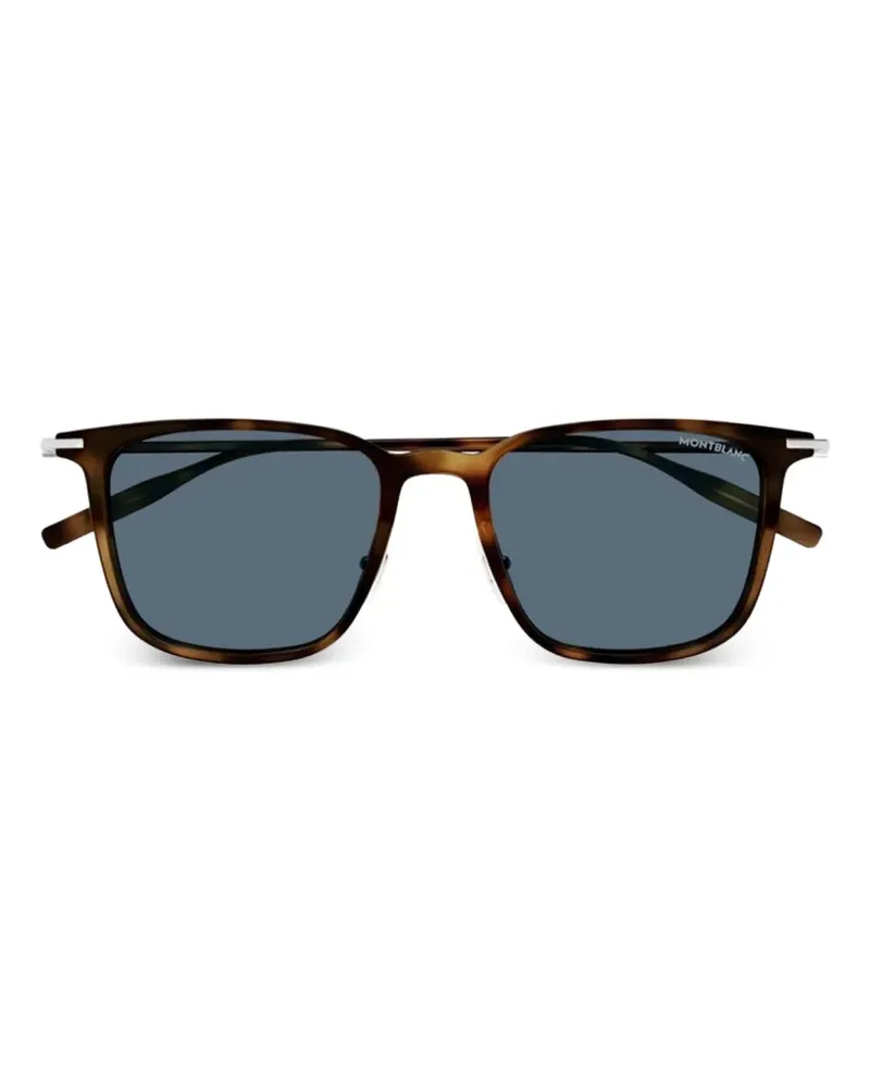 Montblanc square-frame sunglasses - Braun Braun