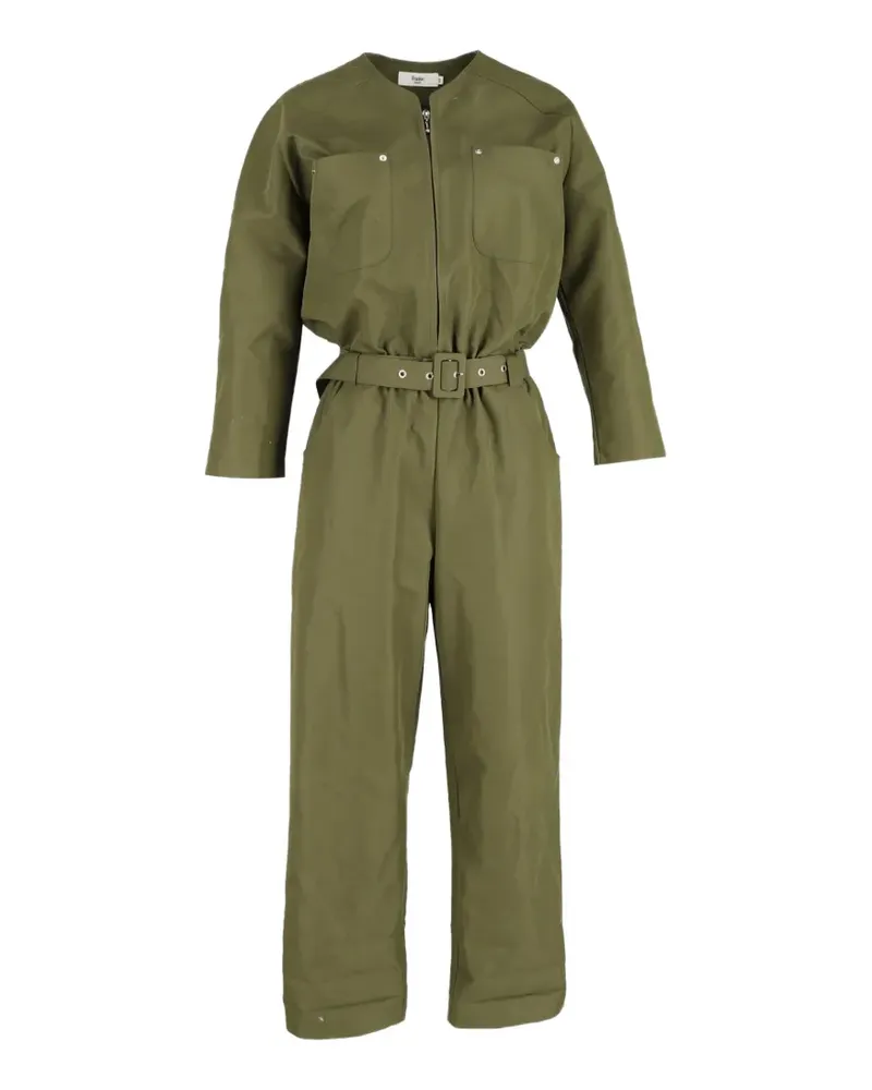 FRANKIE Shop belted jumpsuit - Grün Grün