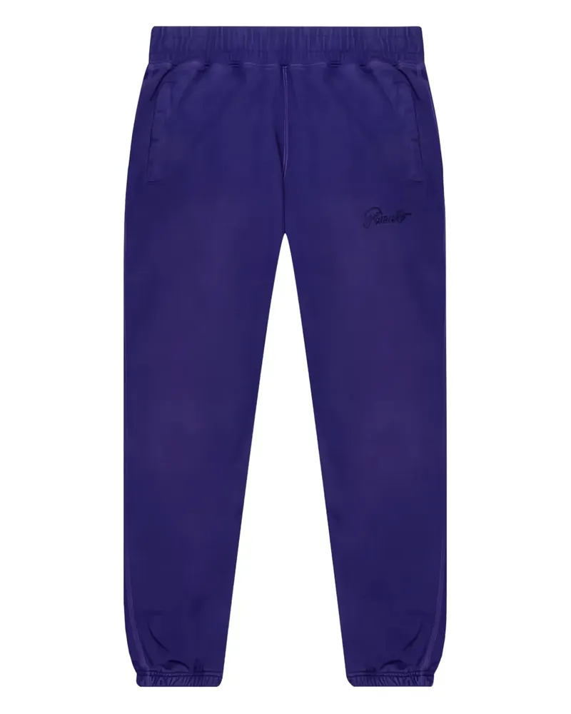 AWAKE NY Jogginghose mit Logo-Stickerei - Violett Violett