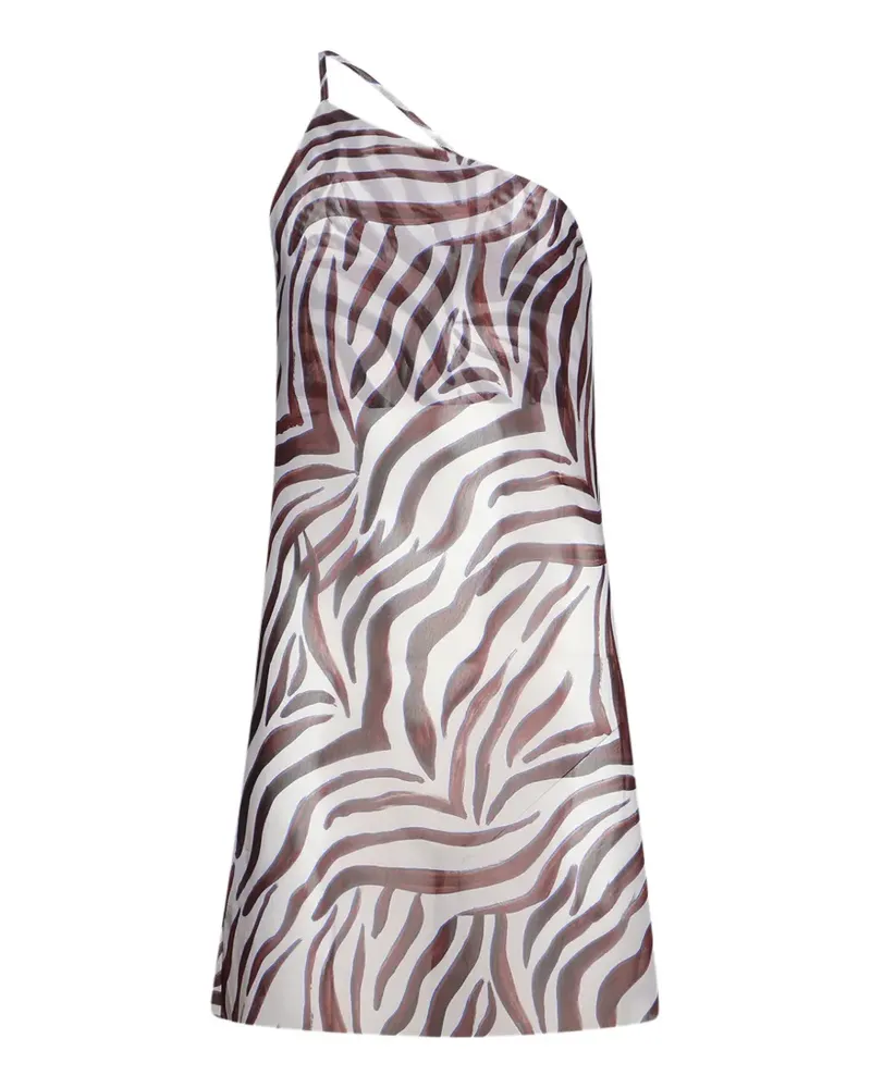 bond-eye Amelia One-Shoulder-Minikleid - Nude Nude