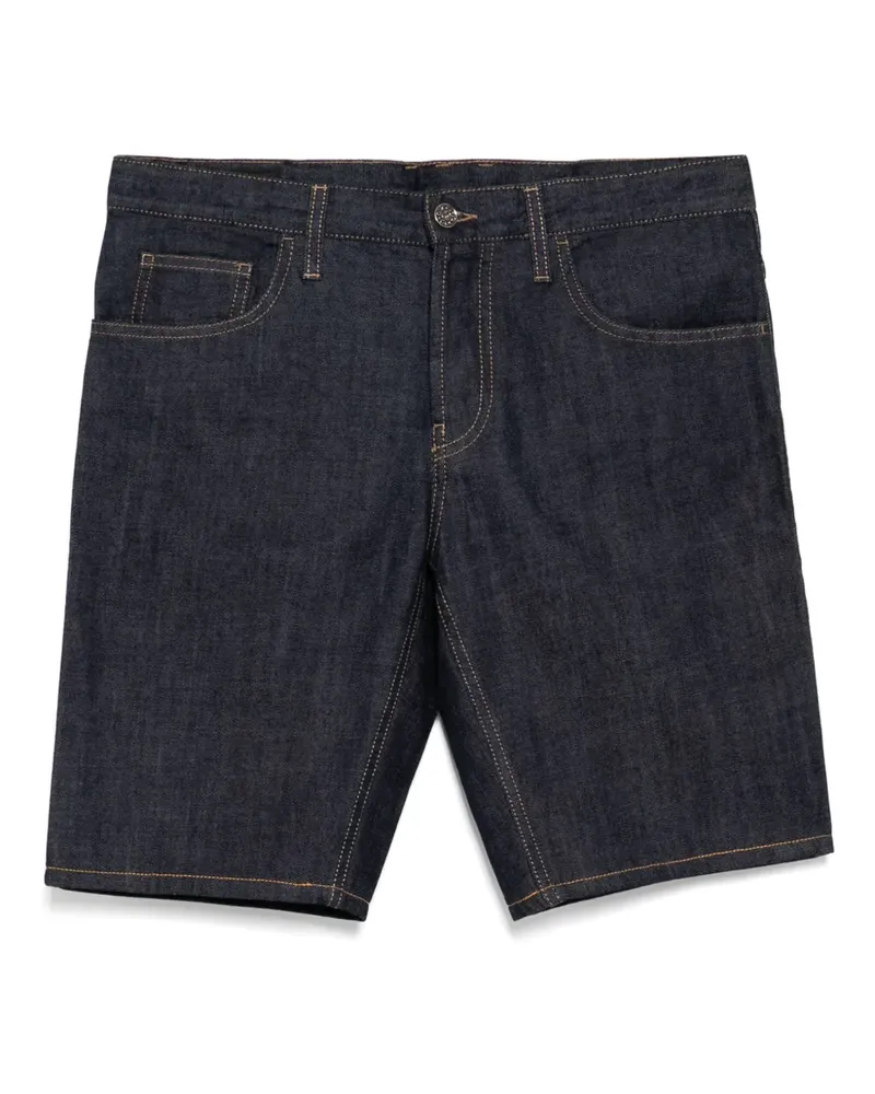 Gucci Klassische Jeans-Shorts - Schwarz Schwarz