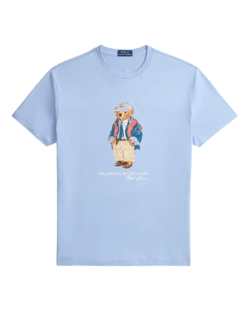Ralph Lauren classic fit Polo Bear jersey t-shirt - Blau Blau