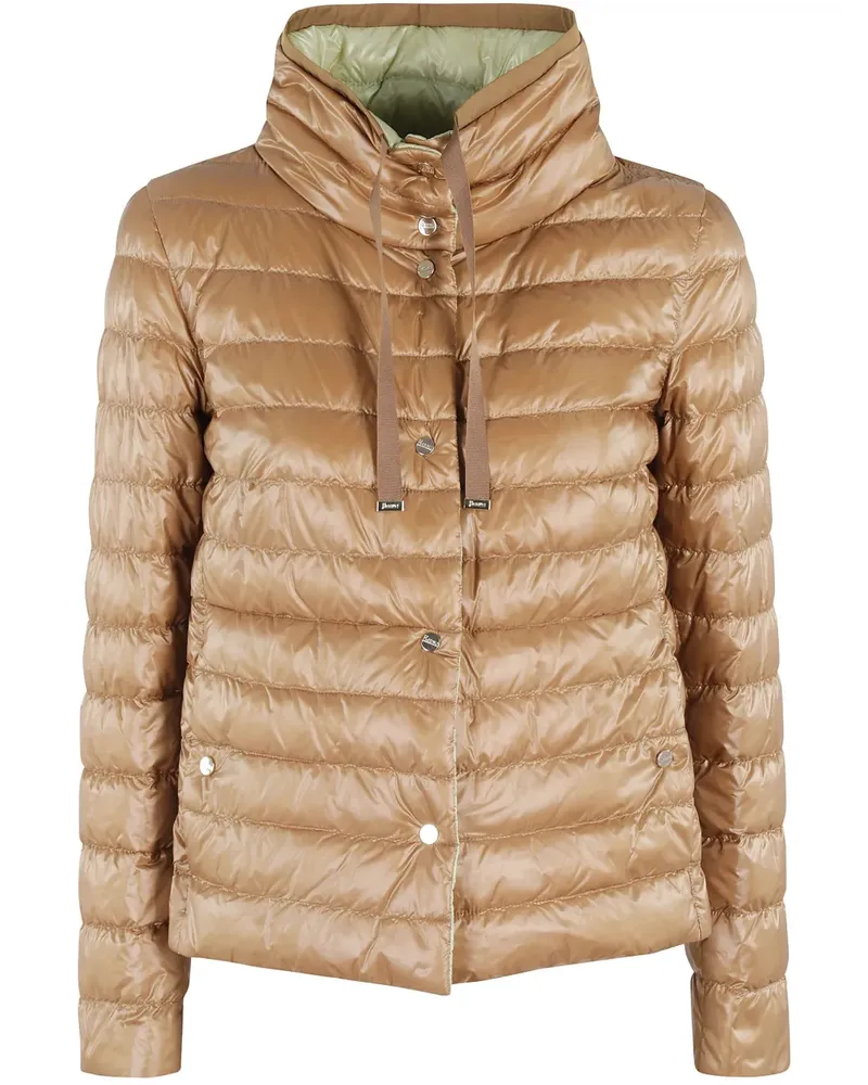 Herno Wendbare Daunenjacke - Nude Nude