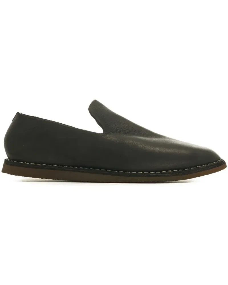 GUIDI Klassische Loafer - Schwarz Schwarz