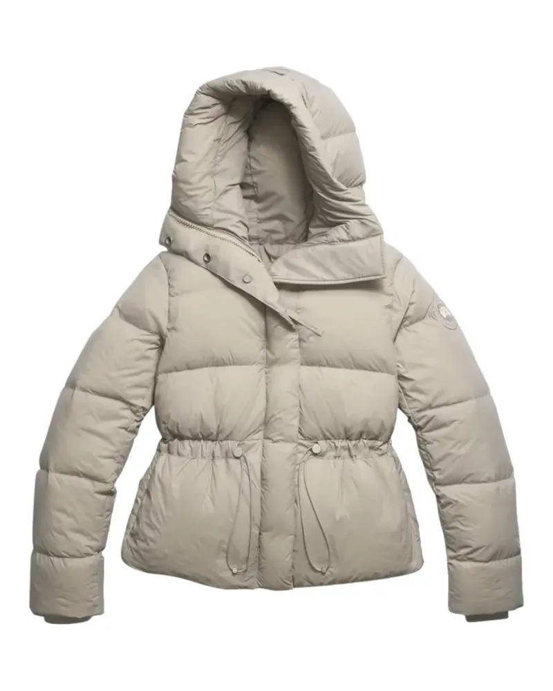 Canada Goose Montgomery drawstring-waist hooded jacket - Nude Nude