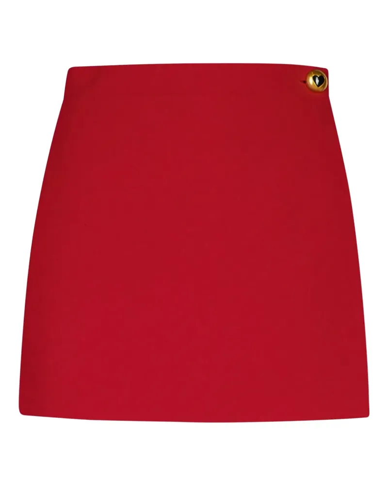 Moschino Shorts mit Knopfverschluss - Rot Rot