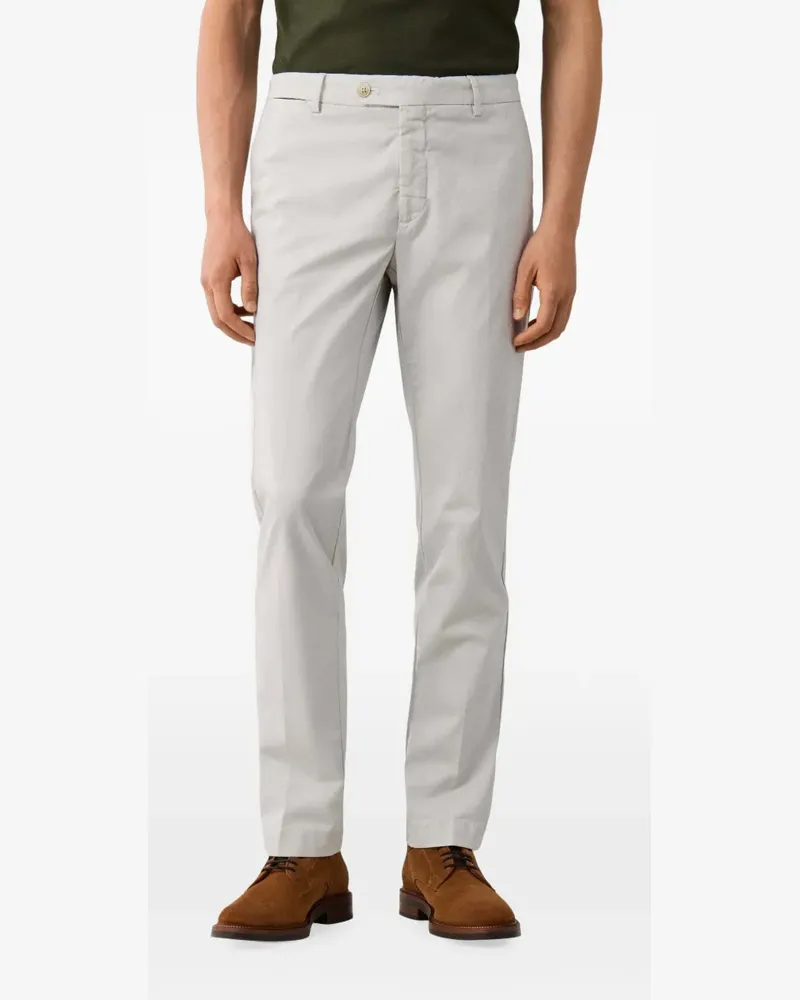 Hackett Schmale Kensington Chino - Grau Grau