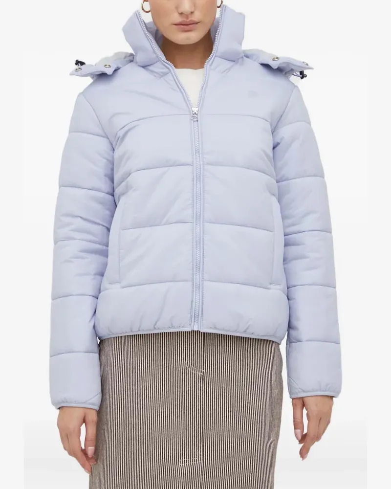 G-STAR RAW hooded padded jacket - Violett Violett