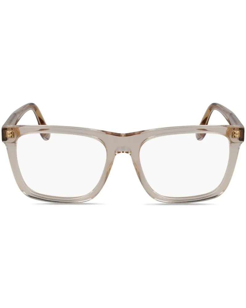 Victoria Beckham Brille mit eckigem Gestell - Nude Nude