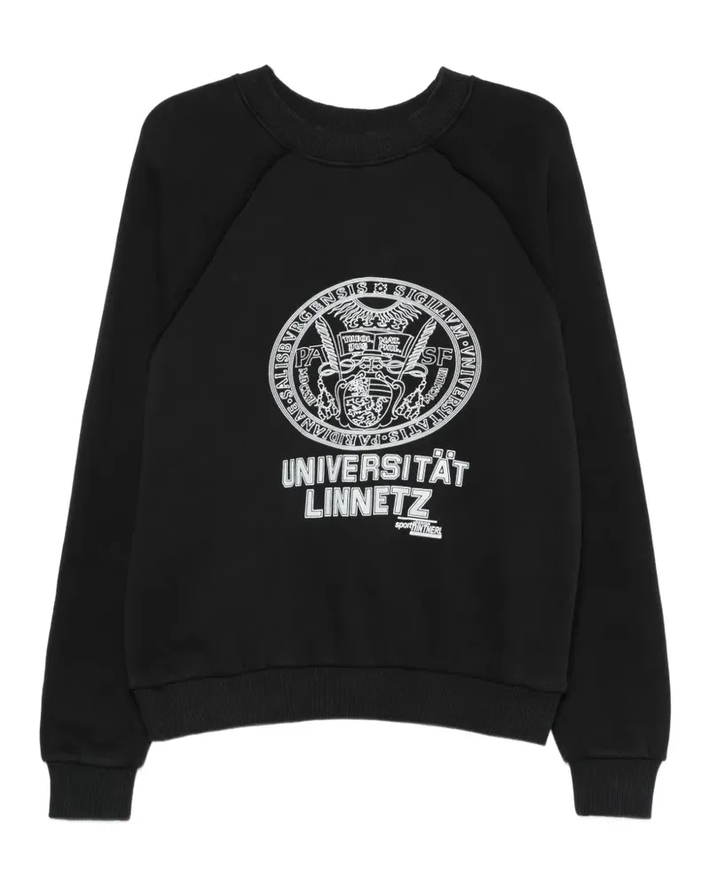 ERL Sweatshirt mit grafischem Print - Schwarz Schwarz