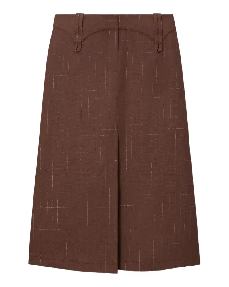 Tory Burch wool skirt - Braun Braun