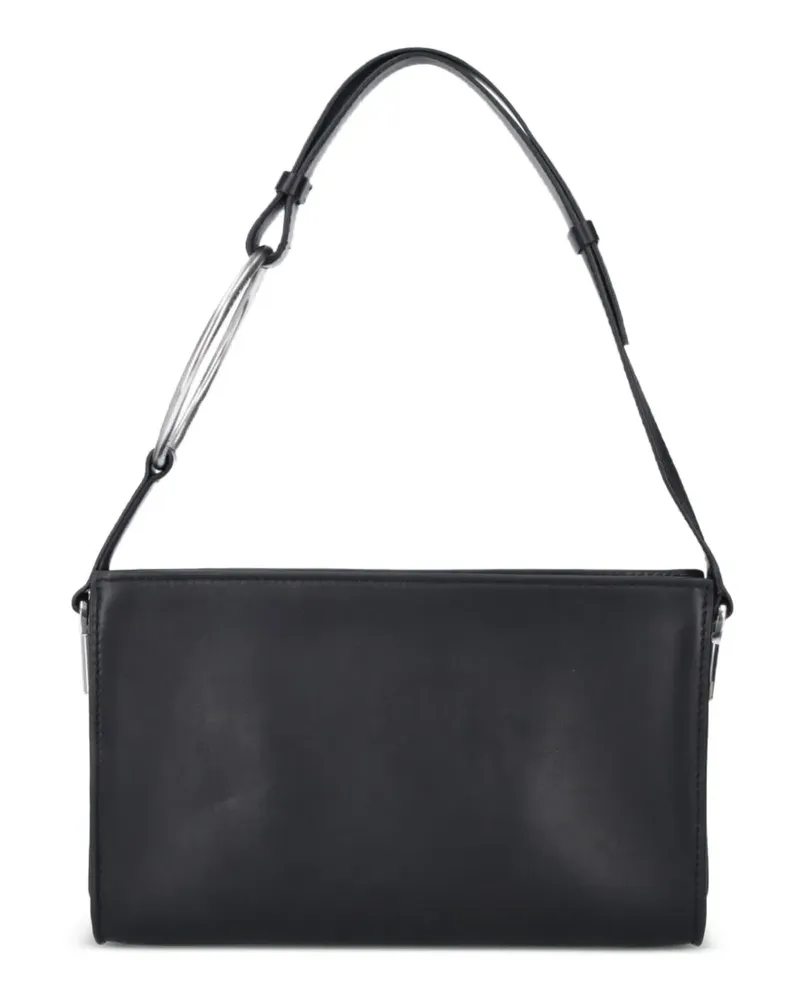Dondup Schultertasche mit Ring - Schwarz Schwarz