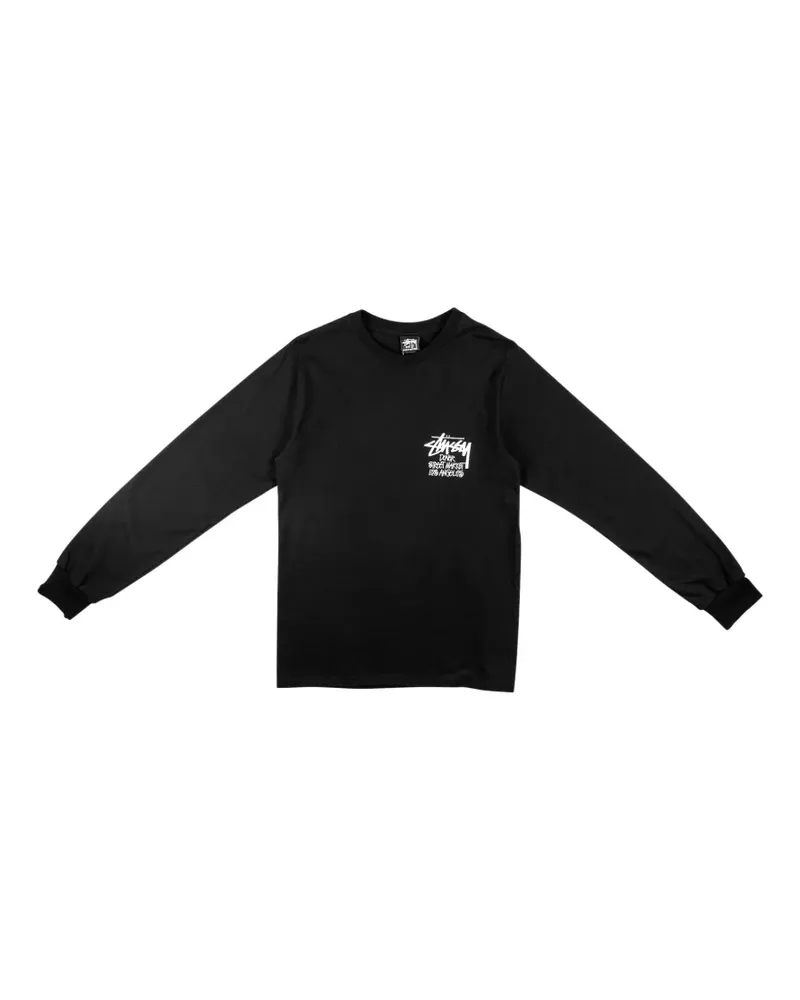 Stüssy x Dover Street Market Los Angeles Langarmshirt - Schwarz Schwarz