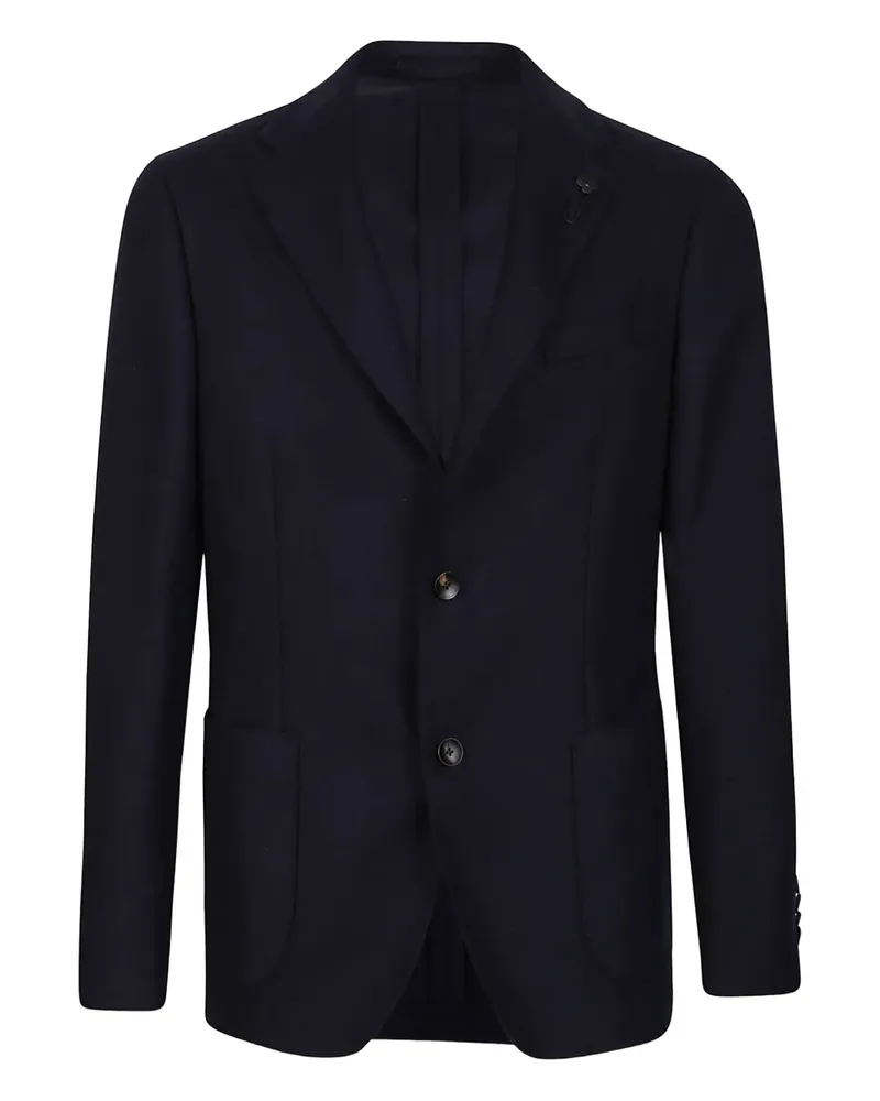 LARDINI cashmere-blend blazer - Blau Blau