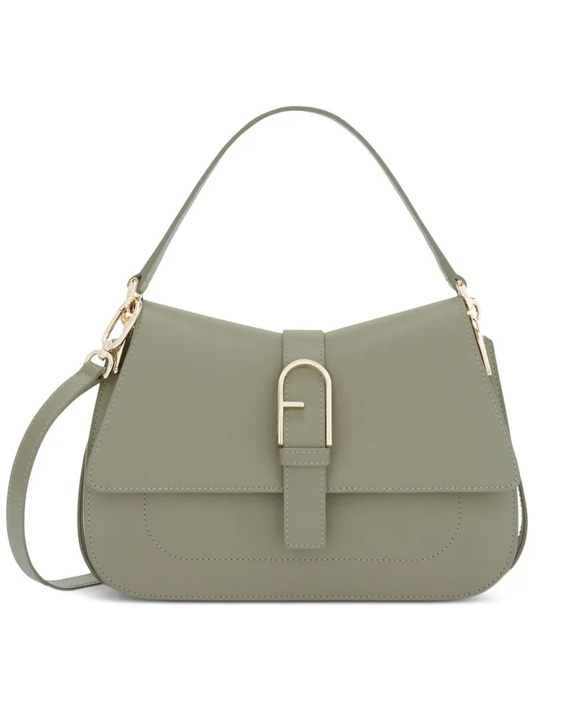 Furla Mittelgroße Flow Tote Bag - Grün Grün