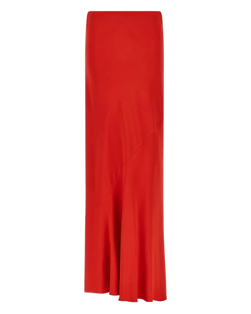 Ermanno Scervino elastic-waist midi skirt - Rot Rot