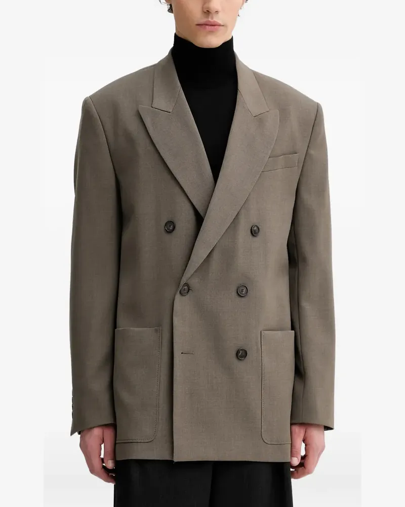 Filippa K double-breasted blazer - Braun Braun