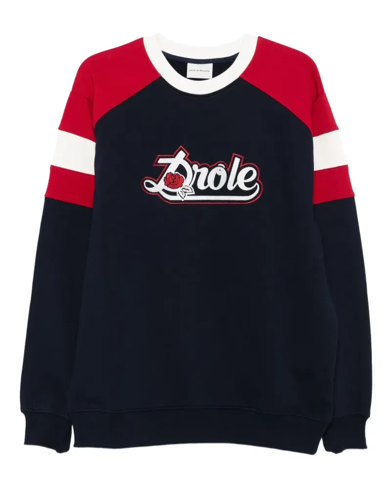 Drôle de Monsieur Rose sweatshirt - Blau Blau