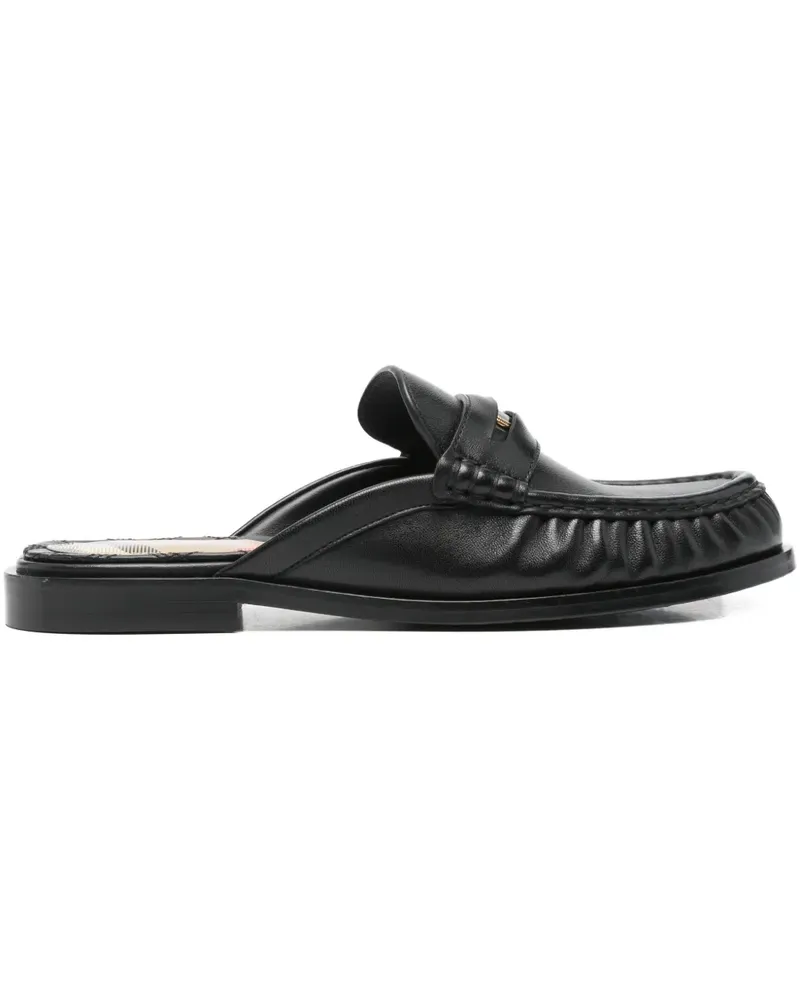 Burberry Cadet Mules - Schwarz Schwarz