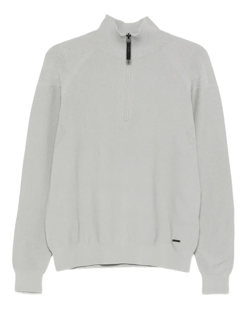 AlphaTauri Pullover mit Reißverschluss - Grau Grau