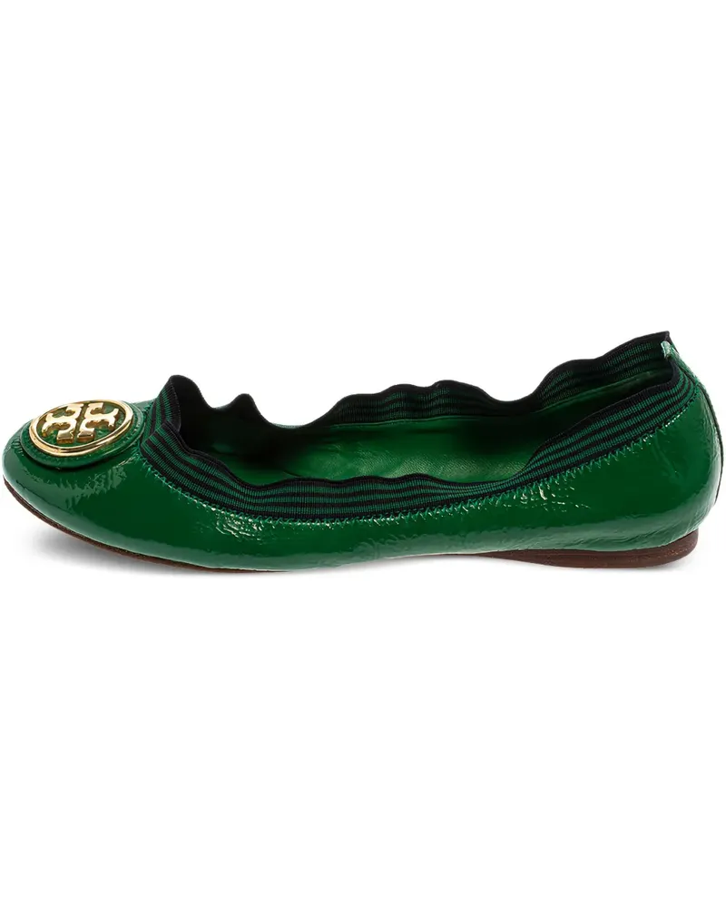 Tory Burch Ballerinas aus Leder - Grün Grün
