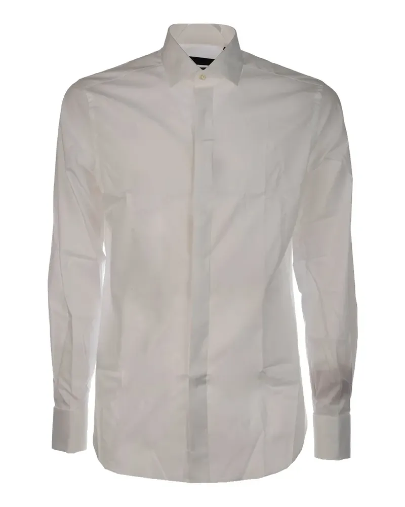 Corneliani long-sleeve shirt - Weiß Weiß