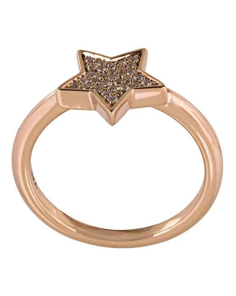 Alinka 18kt 'Stasia' Rotgoldring mit Diamanten - Metallic Metallic