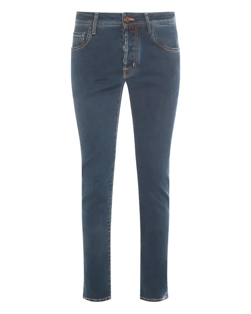 Jacob Cohën button-fly jeans - Blau Blau