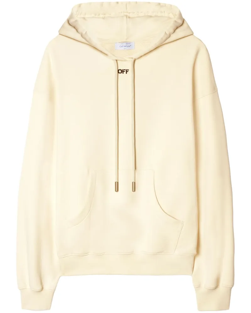 OFF-WHITE Rose Valley Hoodie - Nude Nude