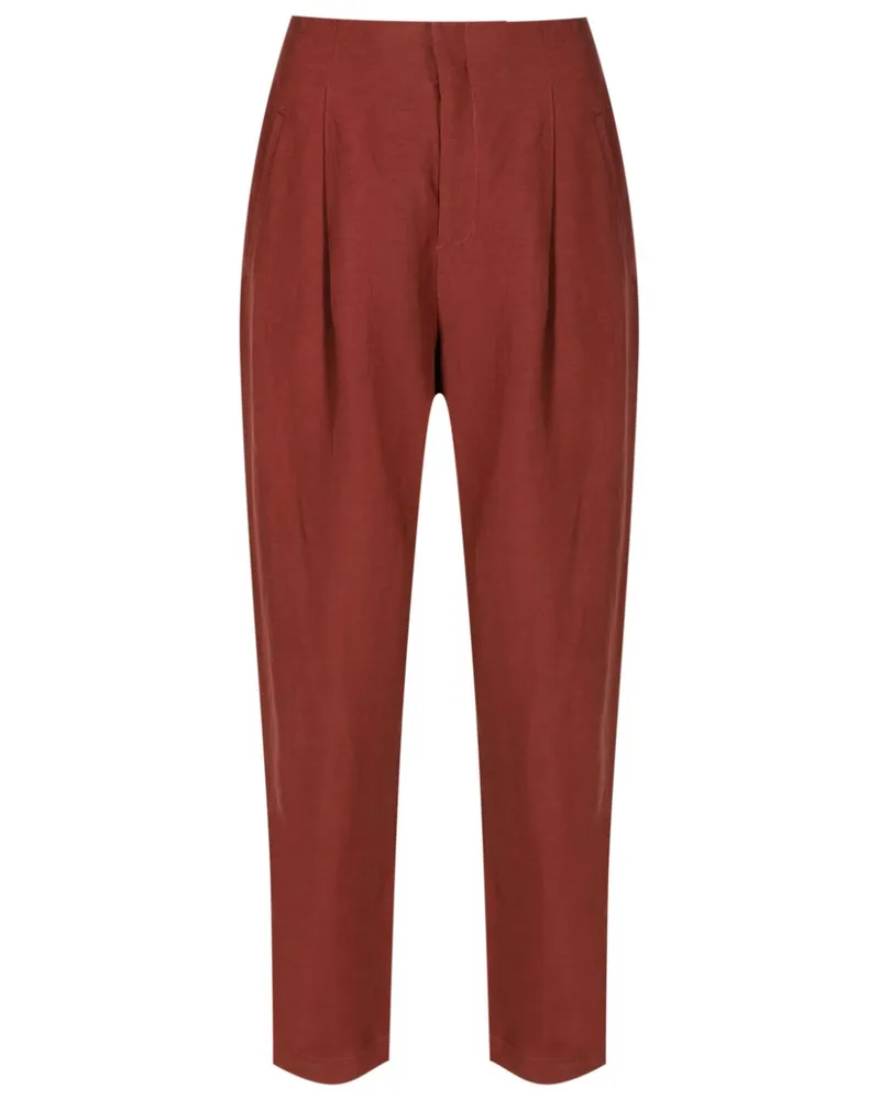 Lenny Niemeyer Tapered-Hose mit Faltendetail - Braun Braun
