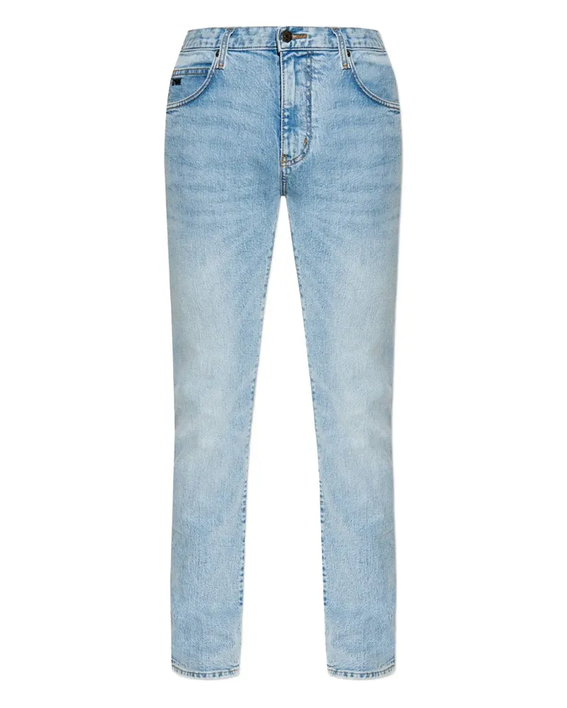 Emporio Armani Jeans mit Logo - Blau Blau