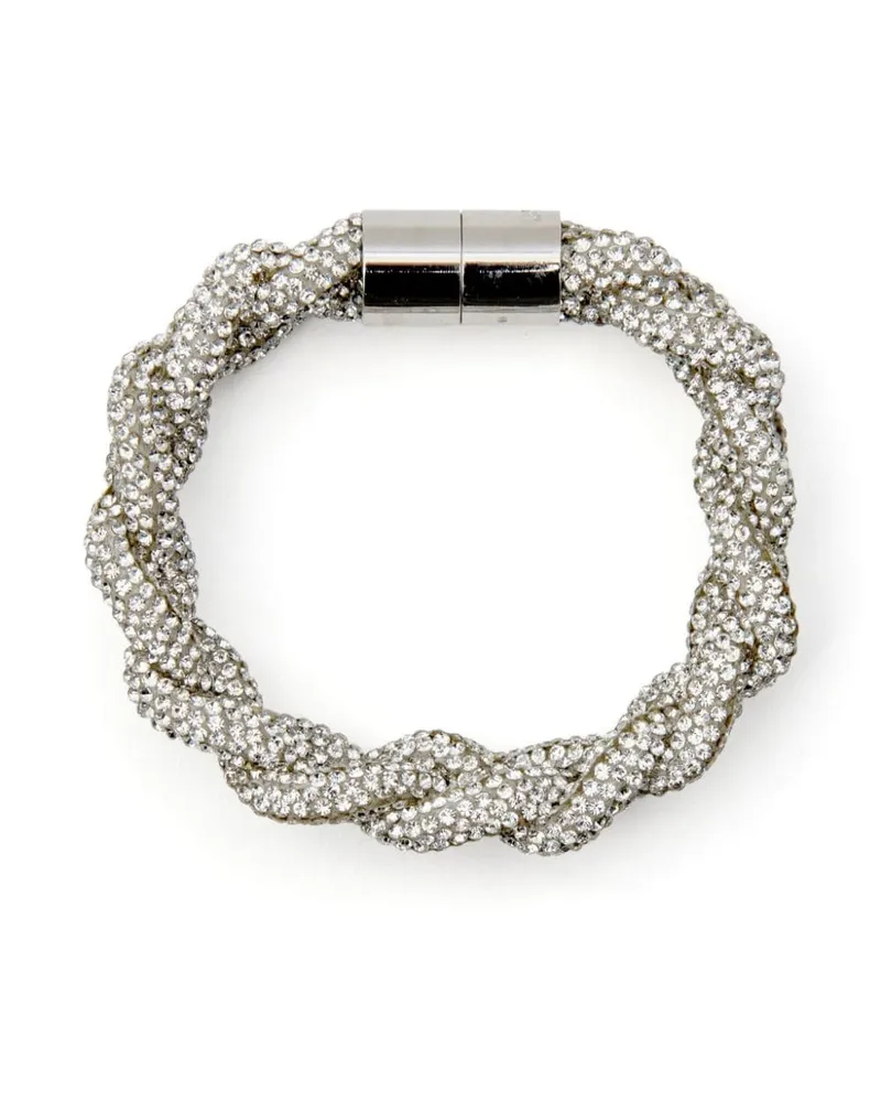 Isabel Marant Yua Armband mit Kristallen - Silber Silber