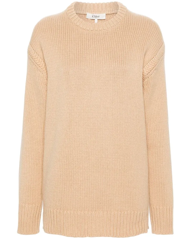 Chloé Pullover mit Rundhalsausschnitt - Braun Braun