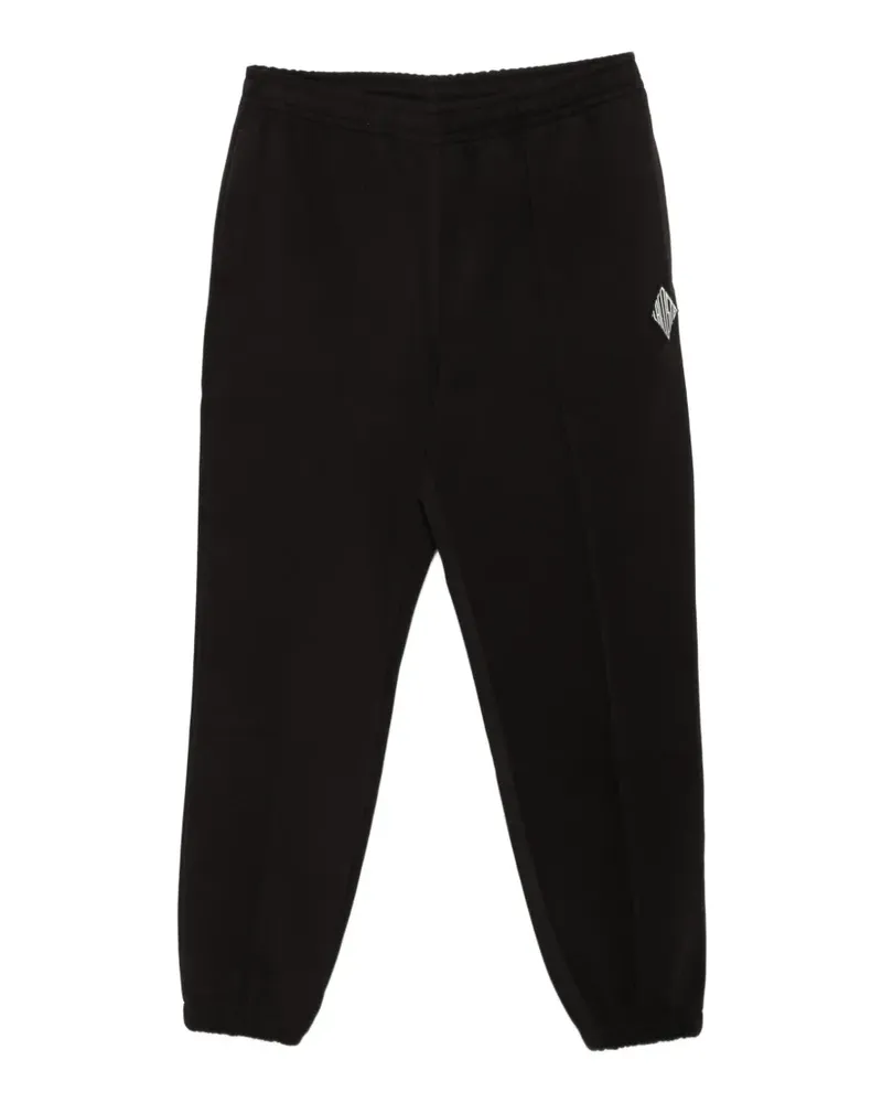 Lacoste logo-patch track pants - Schwarz Schwarz