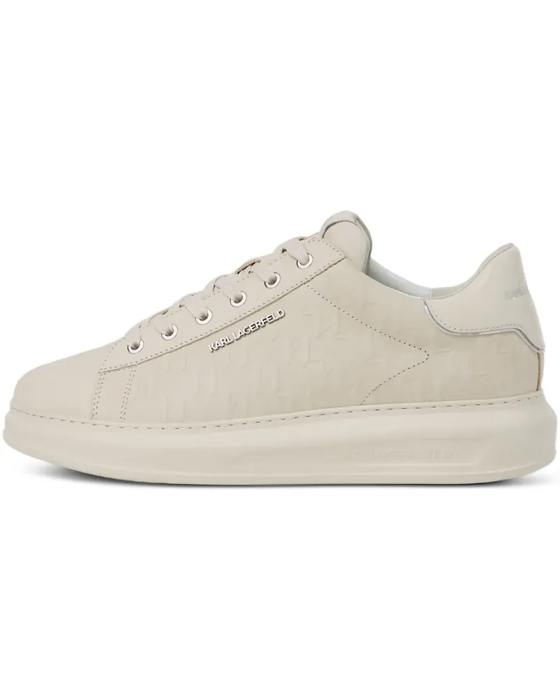 Karl Lagerfeld Kapri Sneakers mit Monogramm - Nude Nude