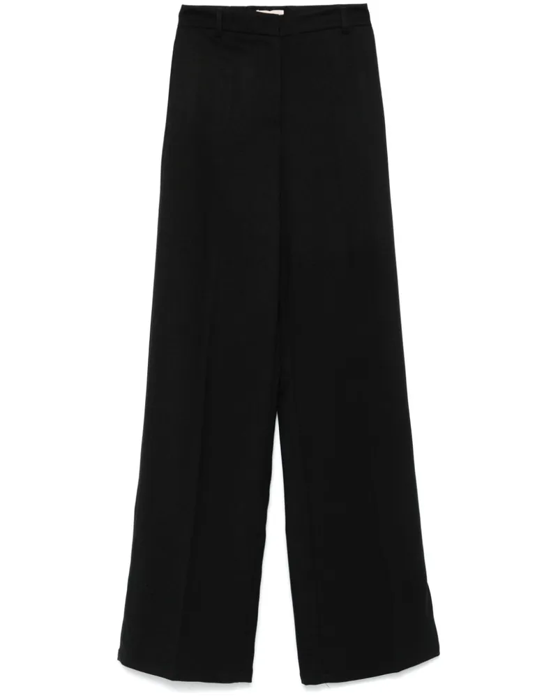 Blanca Hose mit weitem Bein - Schwarz Schwarz