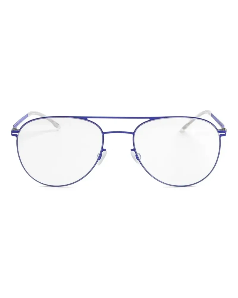 Mykita Niken Brille mit Metallgestell - Blau Blau